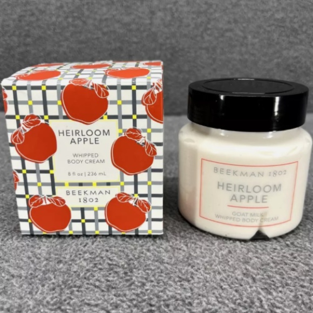 Beekman 1802 Whipped Body Cream in Heirloom Apple. 8 fl oz. New in box!!